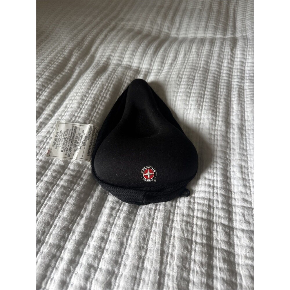 Schwinn Quality Gel Bike Seat Cover Black Padded Bicycle Saddle Cushion Cover